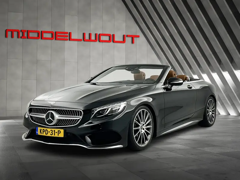 Mercedes-Benz S-Klasse Cabrio 500 AMG Plus | Burmester | Luchtvering | HUD 2018 leasen bij DreamLease: foto 1