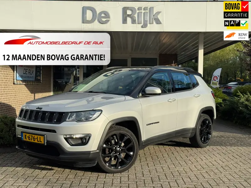 Jeep Compass 1.3T Night Eagle Liberty Edition | Navi, Camera, Carplay/Android, Cruise, 19'' LMV, Half Leder | Dealeronderhouden | 2021 leasen bij DreamLease: foto 1