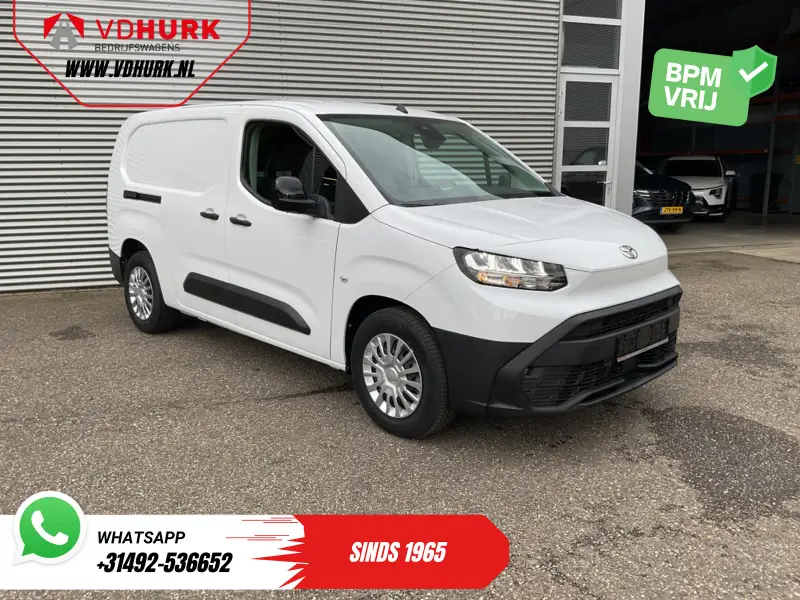 Toyota ProAce CITY Electric L2 50 kWh 340km WLTP Snellader/ LED/ 3Pers./ Carplay/ Airco/ Camera/ Cruise/ PDC 2026 leasen bij DreamLease: foto 1