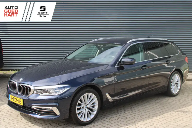 BMW 5 Serie Touring 520i Luxuryline Full-Led Comfort-Zetels Dakota-Leer 360-Camera 2020 leasen bij DreamLease: foto 1