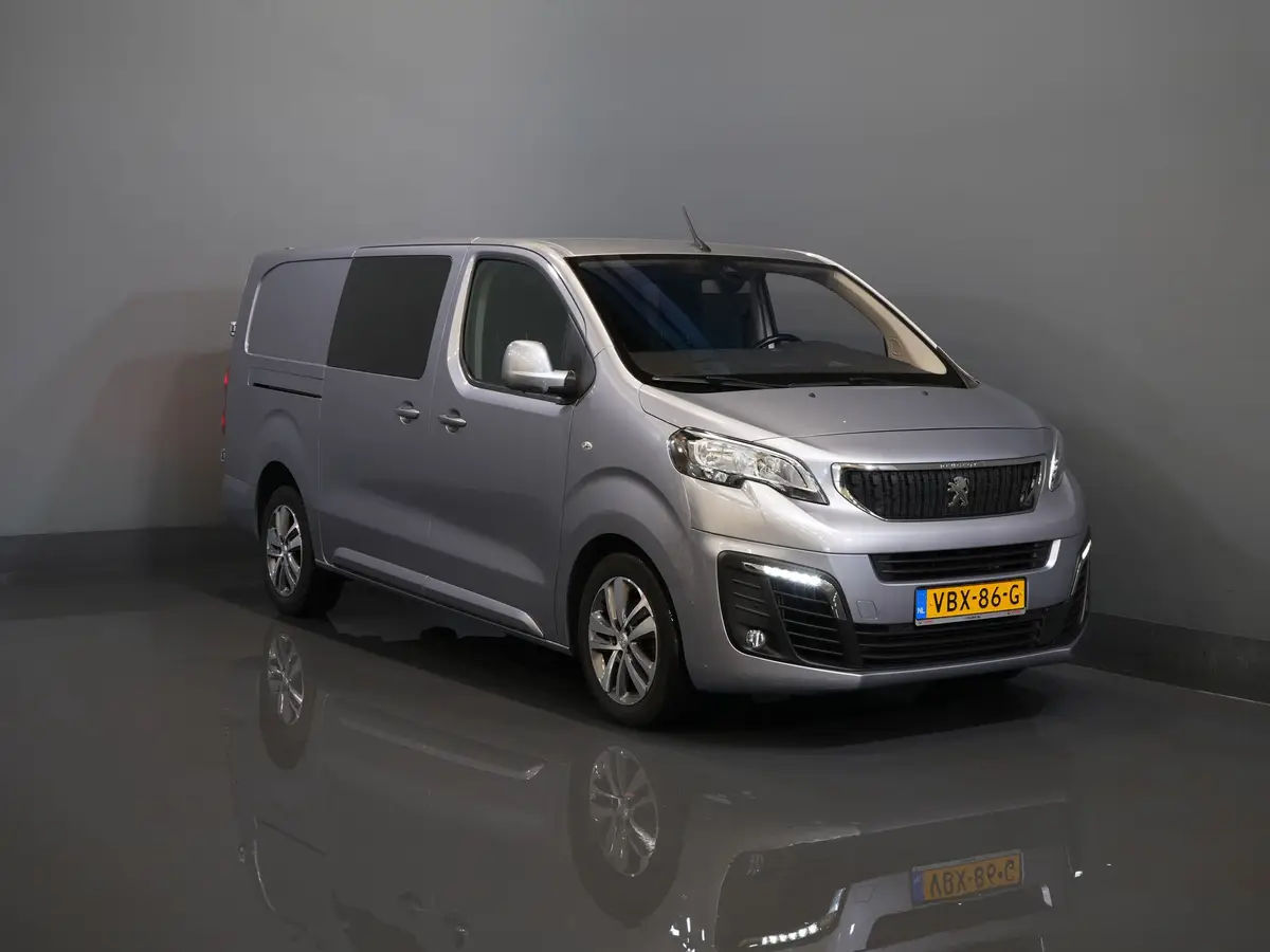 Peugeot Expert 2.0 HDI 180 pk Aut. DC Dubbel Cabine 2x Schuifdeur/ Carplay/ Stoelverw./ Climate/ Navi/ Camera/ Cruise/ 17’LMV/ PDC/ Trekhaak: foto 1