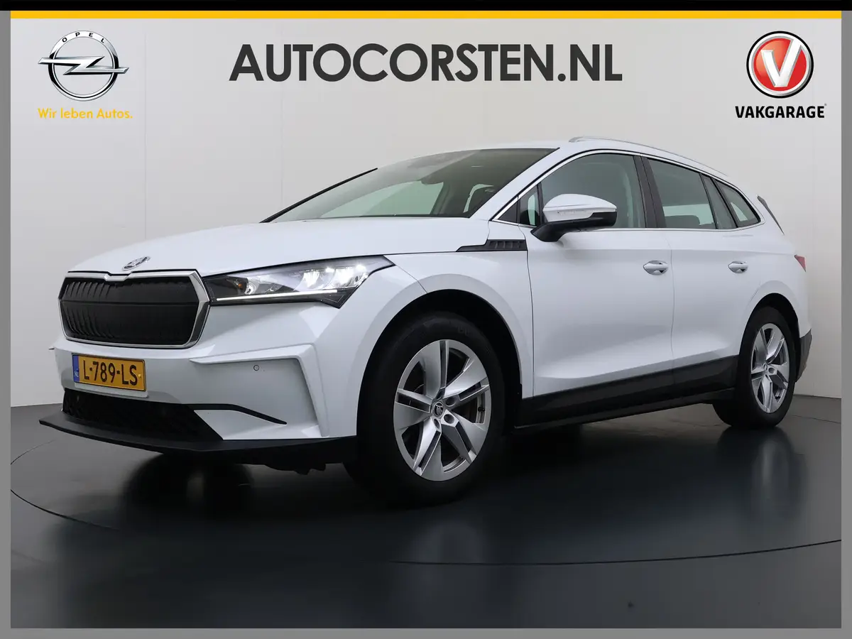 Škoda Enyaq iV 80 204PK Warmtepomp Camera SOH 93% Navi 3-Zone Ecc Stuur+Stoelverwarming Android Auto Apple Carplay P-Assist: foto 1