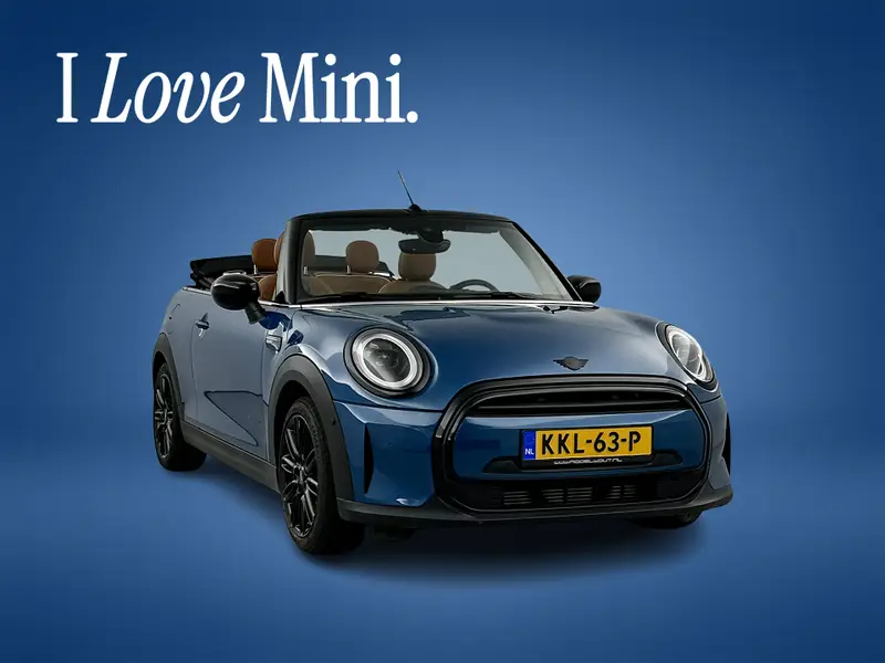 MINI Cooper Cabrio 1.5 Aut. Premium plus Leder/Head-up Display/Camera/Carplay 2022 leasen bij DreamLease: foto 2