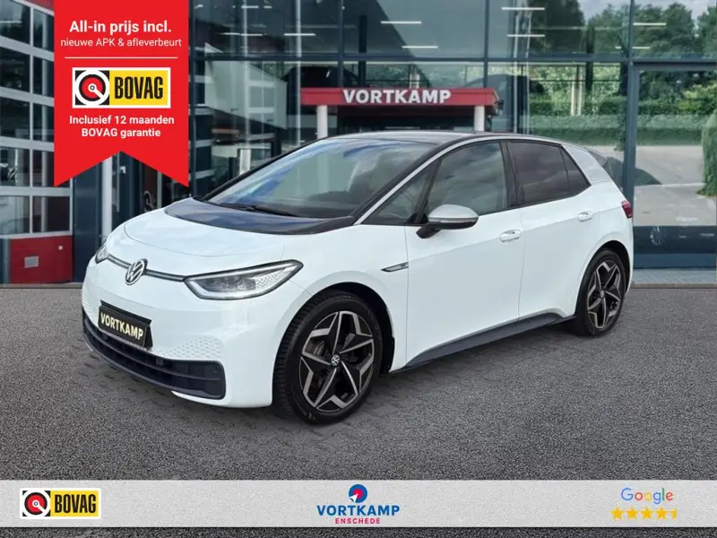 Volkswagen ID.3 PRO PERFORMANCE 1ST PDC/ACC/STOEL+STUURVERW/NAVI/CARPLAY 2020 leasen bij DreamLease: foto 1