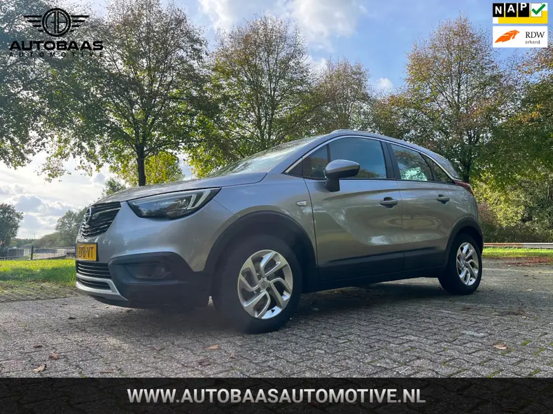 Opel Crossland X 1.2 Turbo Innovation *NW APK 09-2028*AUTOMAAT+NL-AUTO+NAP+1EIG+TREKHAAK+PARKEERSENSOREN+CLIMATE CONTROL+INCL BTW 2020 leasen bij DreamLease: foto 1
