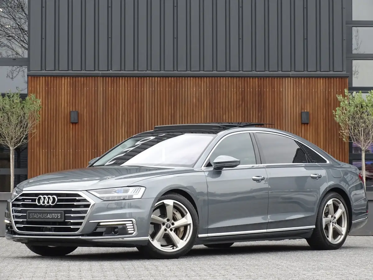 Audi A8 60 TFSi e Lang 449PK S line / B&O / TV's / alcantara / softclose / massage / 360°: foto 1
