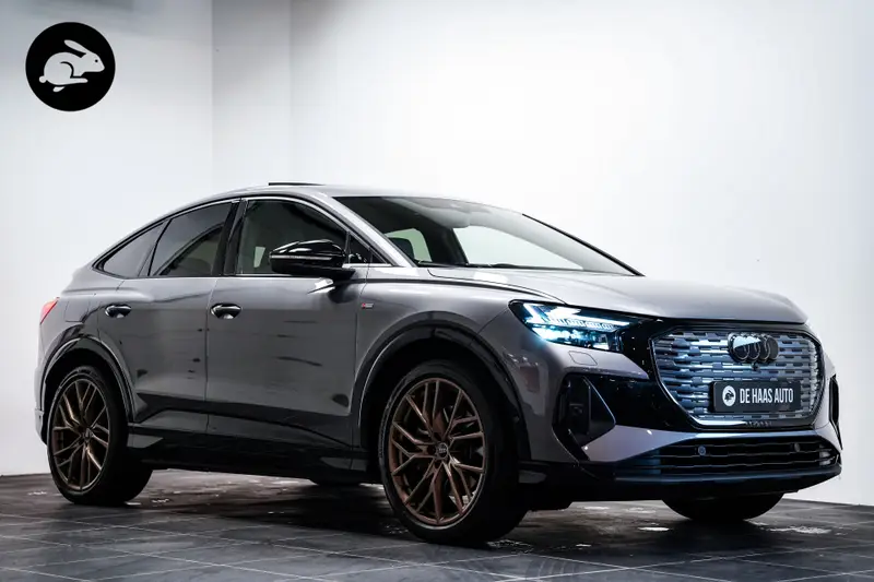 Audi Q4 Sportback e-tron 50 quattro S-Line|90,7%SOH|Pano dak|Head up|Elektr stoel|Camera 2023 leasen bij DreamLease: foto 1