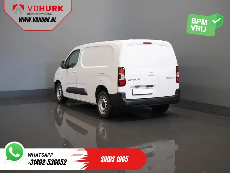 Peugeot Partner (Citroen Berlingo) 1.5 HDi 100 pk L2 Carplay/ Stoelverw./ 3Pers./ Virtual Cockpit/ Climate/ Keyless/ Navi/ Camera/ Cruise/ PDC 2024 leasen bij DreamLease: foto 2