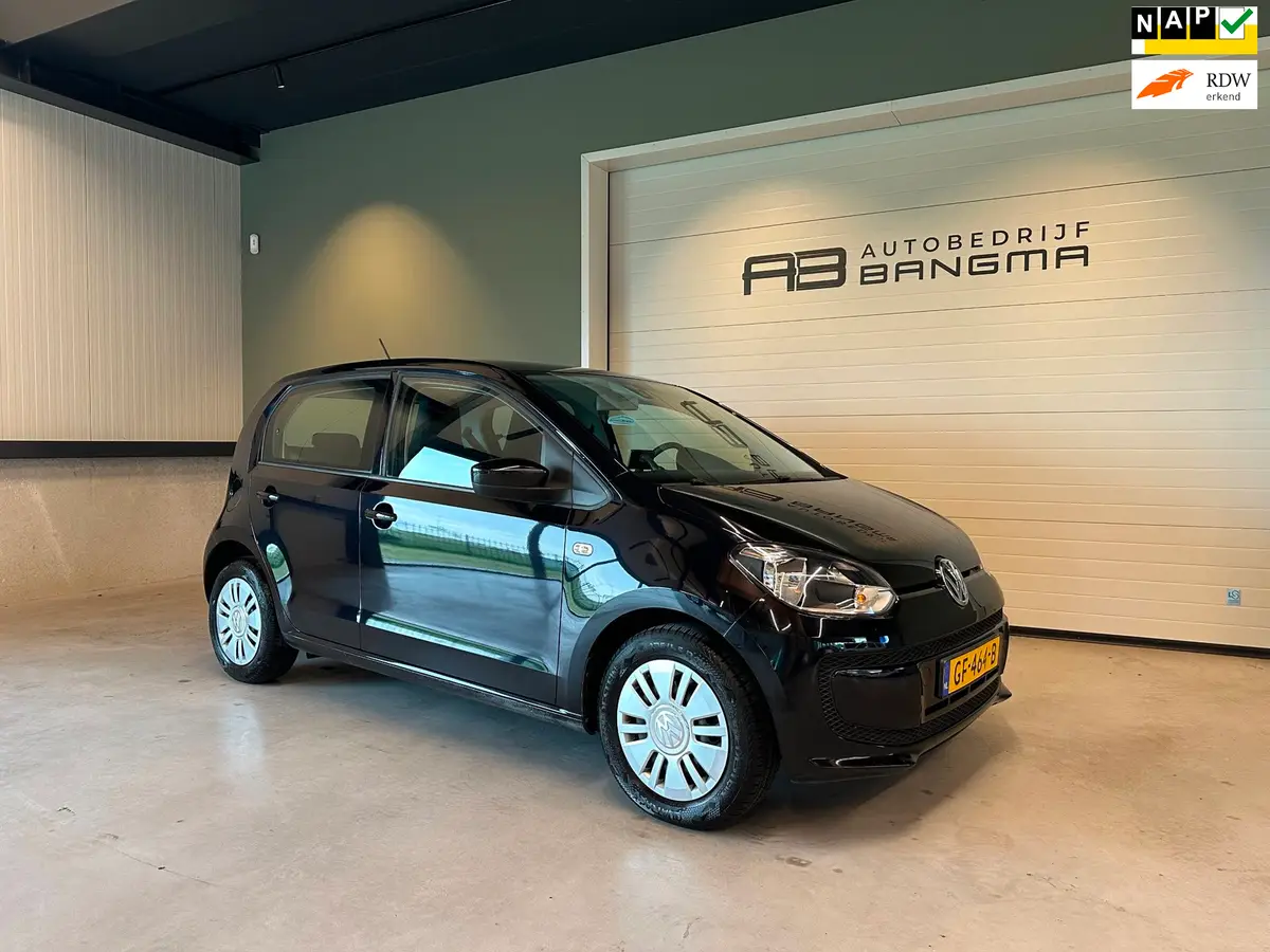 Volkswagen up! 1.0 BlueMotion MOVE UP!-uitv 5-DEURS|AIRCO|ISOFIX|STUURBEKRACHTIGING|NAP|nwe APK+ONDERHOUDSBEURT BIJ AFLEVERING: foto 1