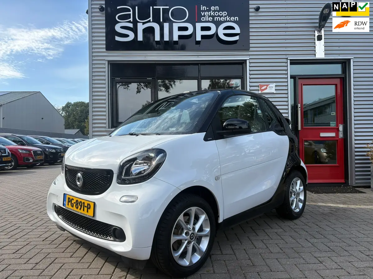 smart Fortwo cabrio 1.0 Proxy -CABRIO-AUTOMAAT-ORIGINEEL NEDERLANDS-CLIMA-NAVI-BLUETOOTH-LICHTMETALEN VELGEN-56.805 KM'S!: foto 1