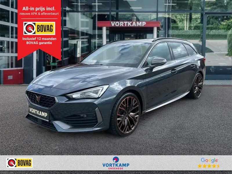 CUPRA Leon Sportstourer 1.4 TSI eHYBRID VZ PANO-DAK/CAMERA/ELEK-KLEP/ACC/STOEL+STUURVERW 2022 leasen bij DreamLease: foto 1