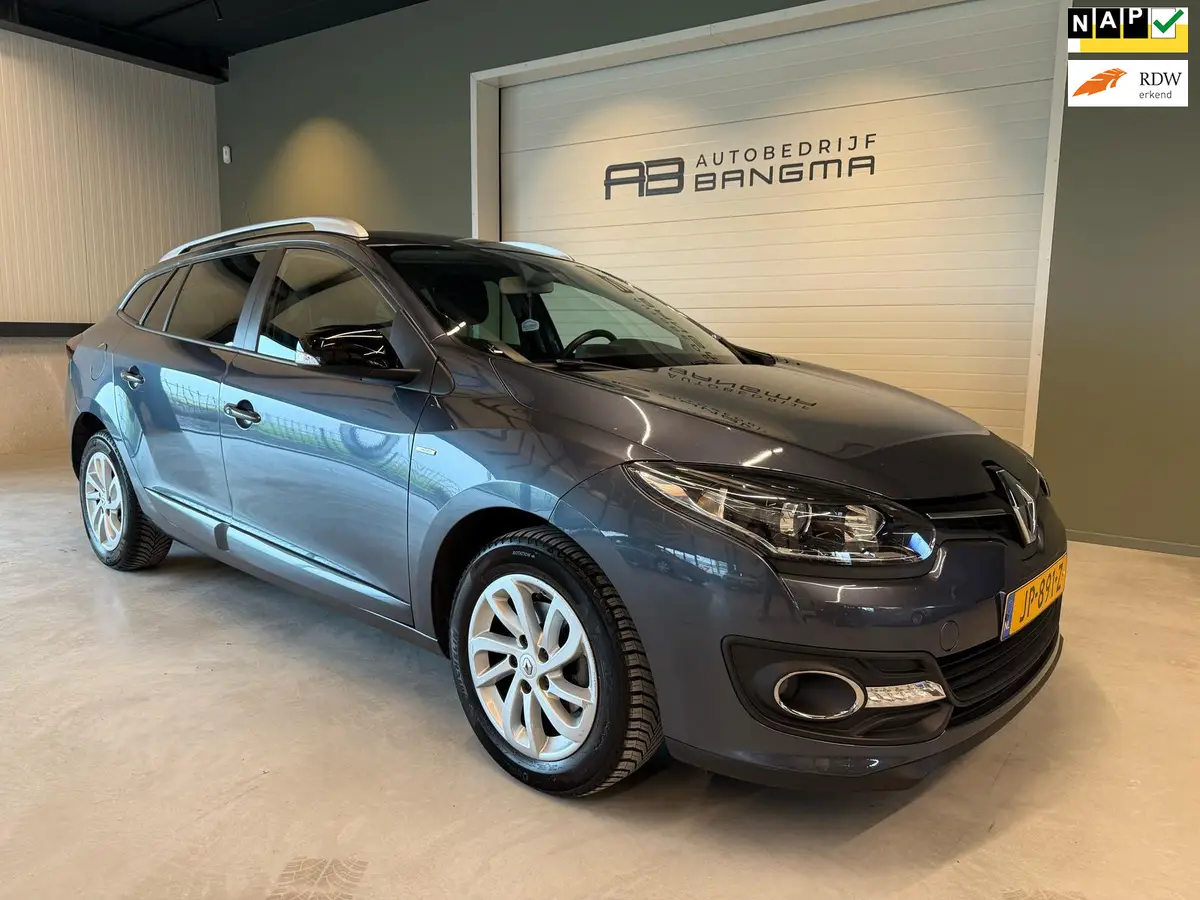 Renault Mégane Estate 1.2 TCe LIMITED-uitv|CLIMA AIRCO|LM-VELG|CRUISE CONTROL|ISOFIX|NAVIGATIE|nieuwe APK+O.H.BEURT BIJ AFLEVERING: foto 1