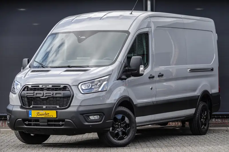 Ford Transit L3H2 | 165Ps A10 Aut. | RWD | 3.500Kg. Anhängergewicht | Raptor Edition | 2x Schiebetür | Grey Matter | Neues Modell 2025 leasen bij DreamLease: foto 1