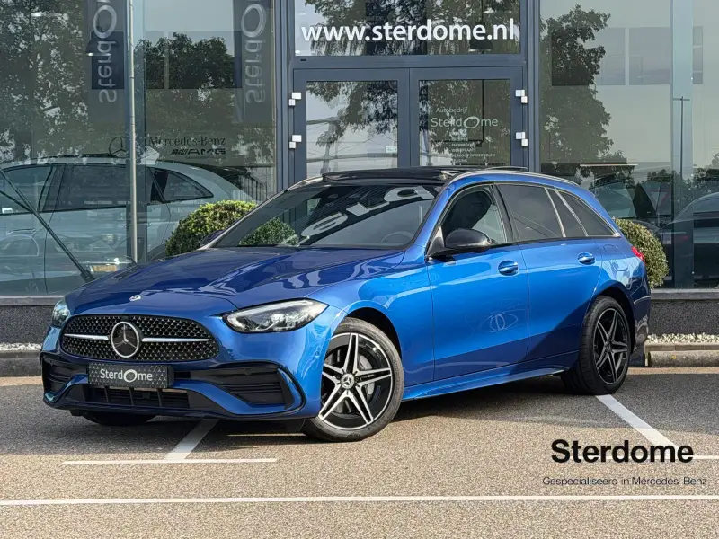 Mercedes-Benz C-Klasse Estate 300 e AMG Line l Panoramadak l LED l MBUX l Distronic l Niveauregeling l Smartphone integratie l Sfeerverlichting l Camera l 2023 leasen bij DreamLease: foto 1
