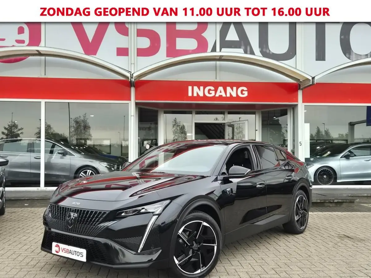 Peugeot 408 1.2 HYBRID 145e AUT. GT LED NAVI CARPLAY CAMERA AIRCO LMV PDC: foto 1