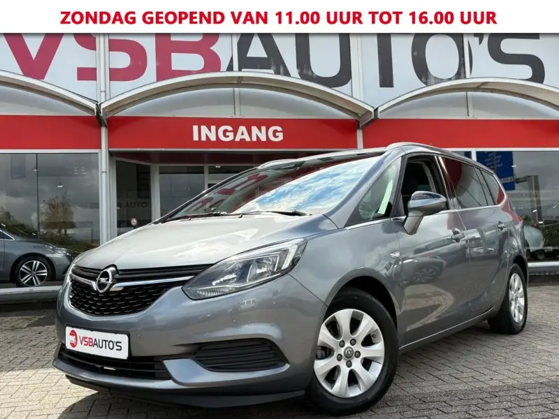 Opel Zafira 1.4 TURBO ONLINE EDITION 7PERS. TREKHAAK NAVI CAMERA AIRCO CRUISE STOELVERWARMING 2018 leasen bij DreamLease: foto 1
