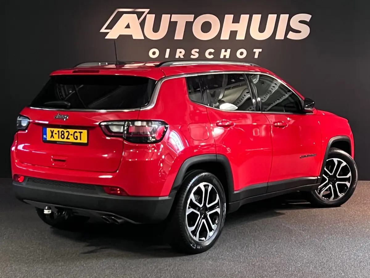 Jeep Compass 1.3T S Keyless/ Stuurverwarming/ Carplay/ Trekhaak/ ACC/ Camera/ Lane Assist/ Stoelverwarming/ Led/ Clima/ 18"/: foto 2