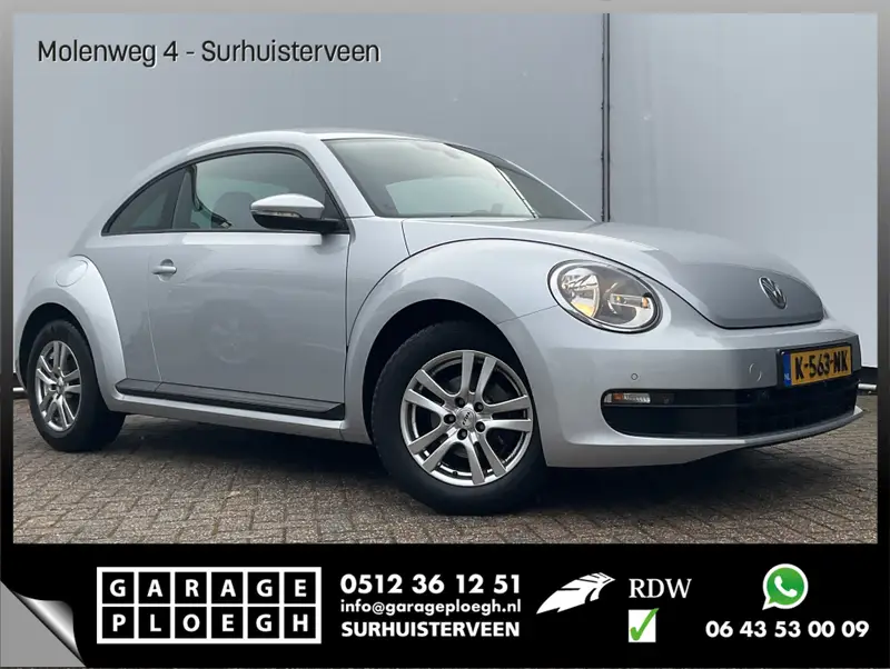Volkswagen Beetle 1.2 TSI Stoelverw Cruise PDC Clima Volledig-Onderhouden! 2013 leasen bij DreamLease: foto 1