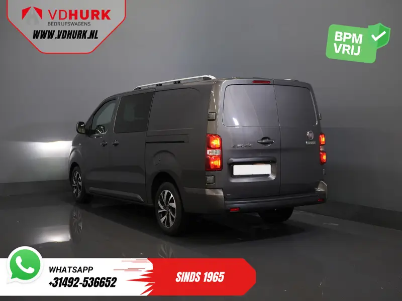 Fiat Scudo 2.0 MJ 180 pk Aut. DC Dubbel Cabine Xenon/ 2x Schuifdeur/ Carplay/ Keyless/ Navi/ Climate/ Camera/ Cruise/ 17’LMV/ PDC 2022 leasen bij DreamLease: foto 2