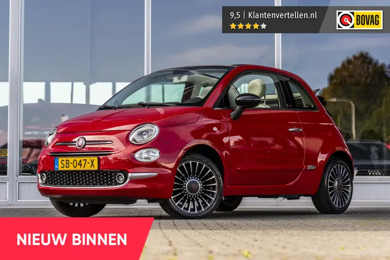 Fiat 500C 1.2 Popstar 2016 leasen bij DreamLease: foto 1