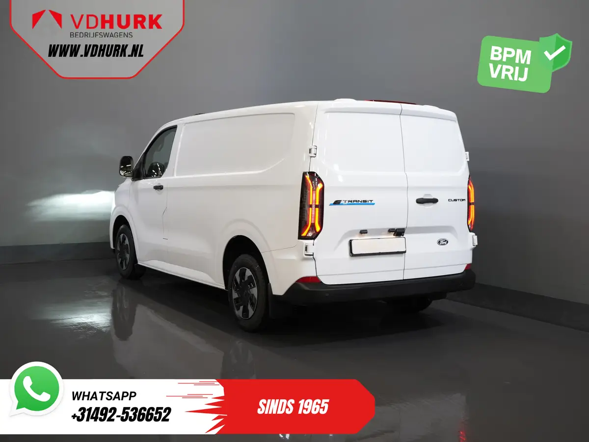 Ford E-Transit Custom Trend 330 km WLTP LED/ Snellader/ 2.3t Trekverm./ Stoelverw./ Carplay/ Climate/ Camera/ PDC/ Cruise: foto 2