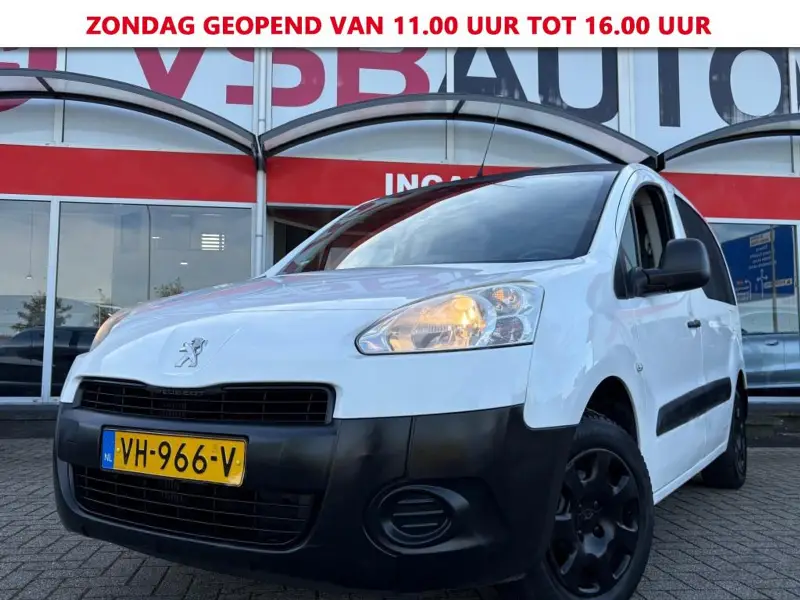 Peugeot Partner 1.6 HDI 75PK L1 AIRCO SCHUIFDEUR ELEC-RAMEN NL-AUTO 2014 leasen bij DreamLease: foto 1