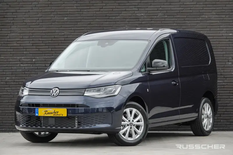 Volkswagen Caddy Cargo L1 | 2.0Tdi 122Pk Aut. | Style | Stoel-Stoel | Achteruitrijcamera | 17'' | Starlight Blue 2024 leasen bij DreamLease: foto 1