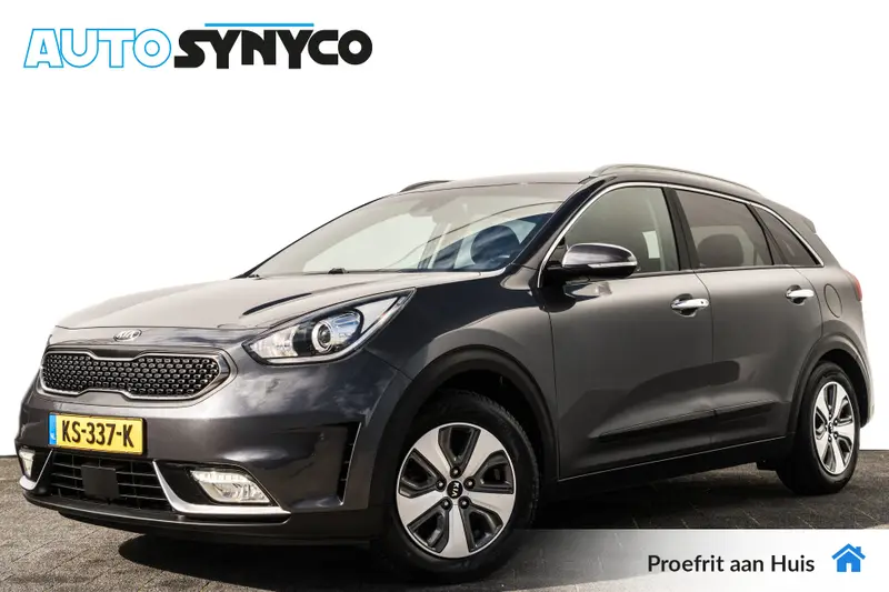 Kia Niro 1.6 GDi Hybrid BusinessLine I Zwart Leder I Trekhaak I 2016 leasen bij DreamLease: foto 1
