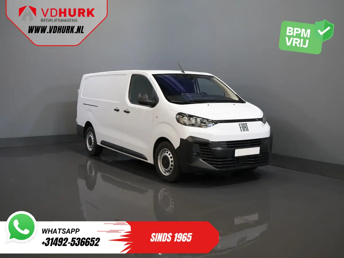 Fiat Scudo 2.0 MJ 120 pk L3 Carplay/ Camera/ PDC/ Cruise/ Airco: foto 1