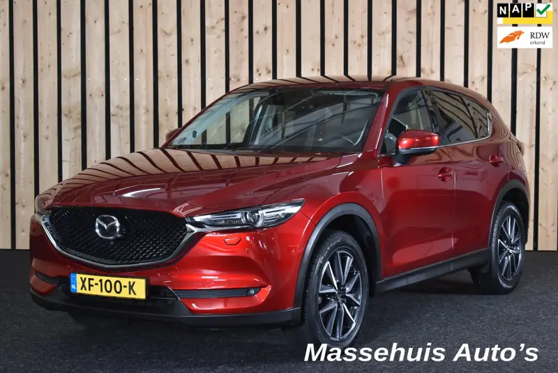 Mazda CX-5 2.0 SkyActiv-G 165 Skylease Luxury Trekhaak Dealer 2e eig. NL-auto 360 Leer Bose Memory Stoelverw. LED + Nwe APK 2018 leasen bij DreamLease: foto 1