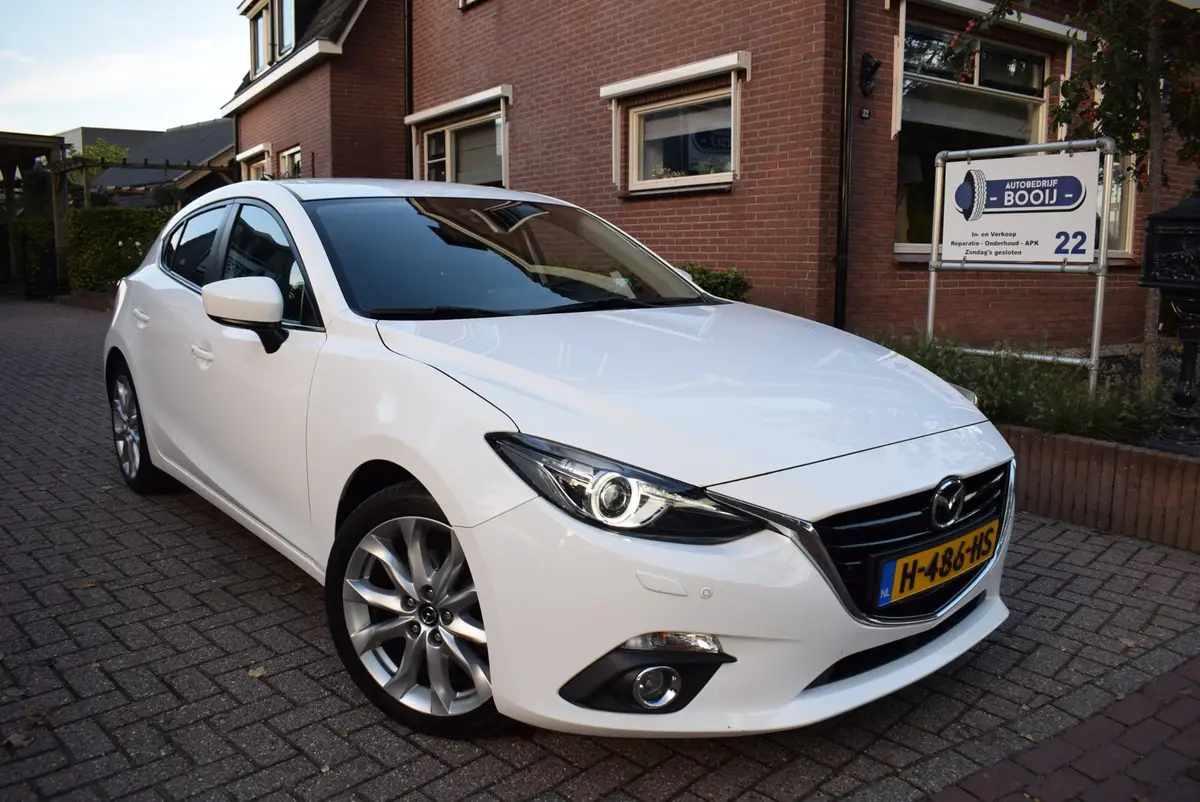 Mazda 3 2.0 TS+ CRUISE/NAVI/AIRCO ECC/BLUETOOTH/6 BAK/PDC V+A/TREKH/LMW 17 INCH/STOEL VERW/BOSE/USB: foto 2