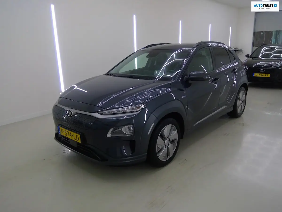 Hyundai Kona EV Limited 64 kWh FASE 3 SOH 100 % ||STOELVRM+VERKOELING|||LANEASSIST|ADAPT.CRUISE|ELEK.STOEL|KEYLESSGO|LEER: foto 1