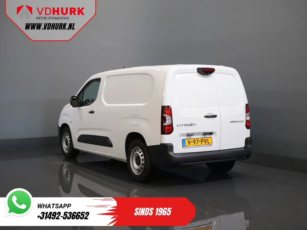 Citroën ë-Berlingo 50 kWh 345 km WLTP L2 Carplay/ Snellader/ Standkachel/ 3Pers/ Navi/ Camera/ Cruise/ PDC: foto 2
