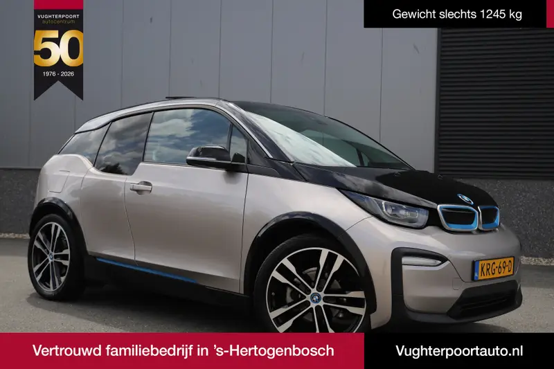 BMW i3 Executive 120Ah 42 kWh/*Lodge*/Sunroof/Kaschmir Silver/Adaptive/Camera/W-pomp/3-fase 2021 leasen bij DreamLease: foto 1