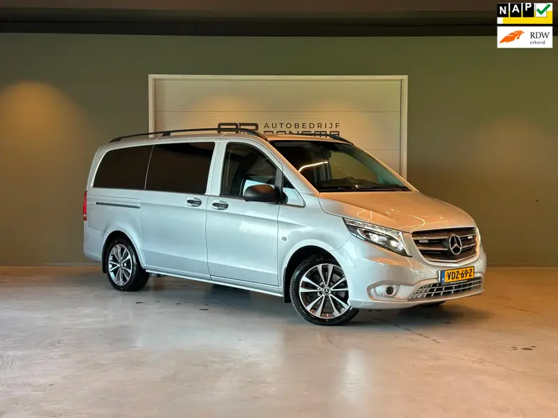 Mercedes-Benz Vito 119 CDI LANG AUTOMAAT|NAVIGATIE|LM-VELG|XENON|CLIMA AIRCO|CRUISECONTROL|DUBBELE SCHUIFDEUR|V/D ZAAG INRICHTING 2020 leasen bij DreamLease: foto 1