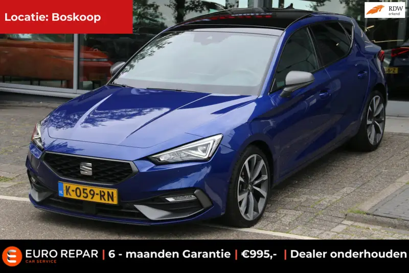 SEAT Leon 1.5 eTSI FR Launch Edition PANO-DAK AUTOMAAT! 2021 leasen bij DreamLease: foto 1