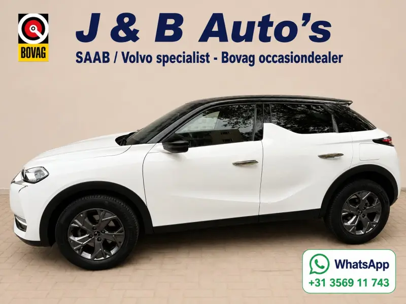 DS DS 3 Crossback 1.2 PureTech Carplay Automaat Onderhoudsboekje 2020 leasen bij DreamLease: foto 1