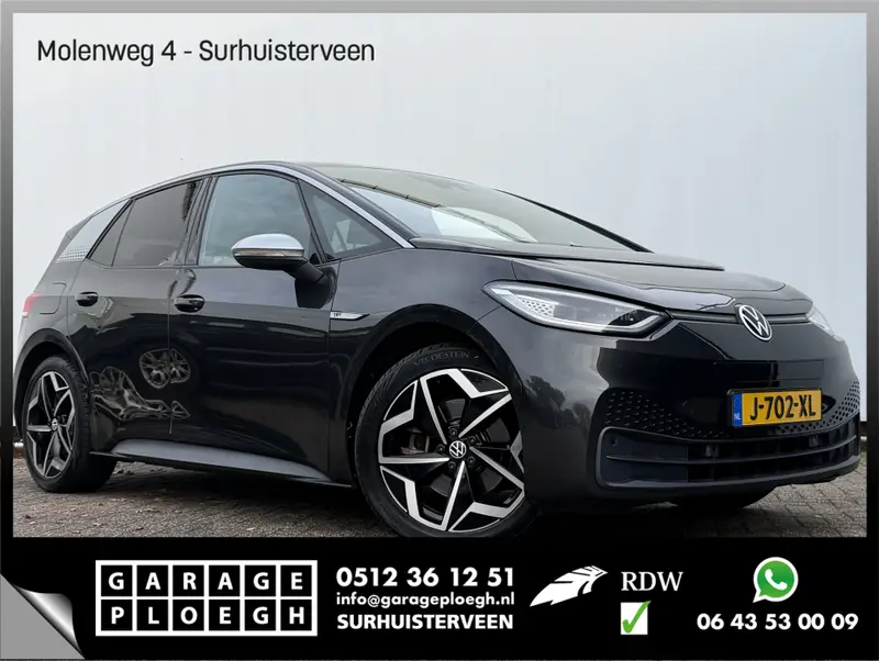 Volkswagen ID.3 First Plus 58 kWh Adap.Cruise Camera Carplay Sfeerverl Orig.NL 100% Elektrisch 2020 leasen bij DreamLease: foto 1