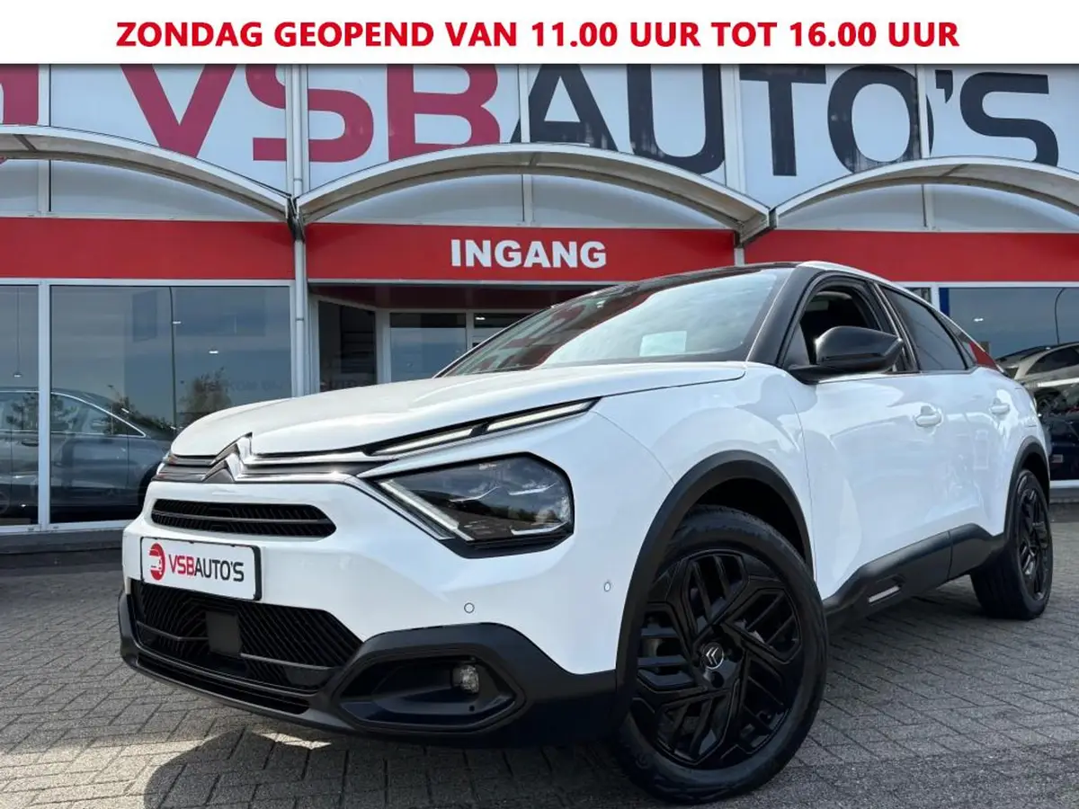 Citroën C4 1.2 PURETECH AUT. 130PK SHINE+ PANO-DAK NAVI CARPLAY HEAD-UP RIEM-VERVANGEN CARPLAY PDC: foto 1