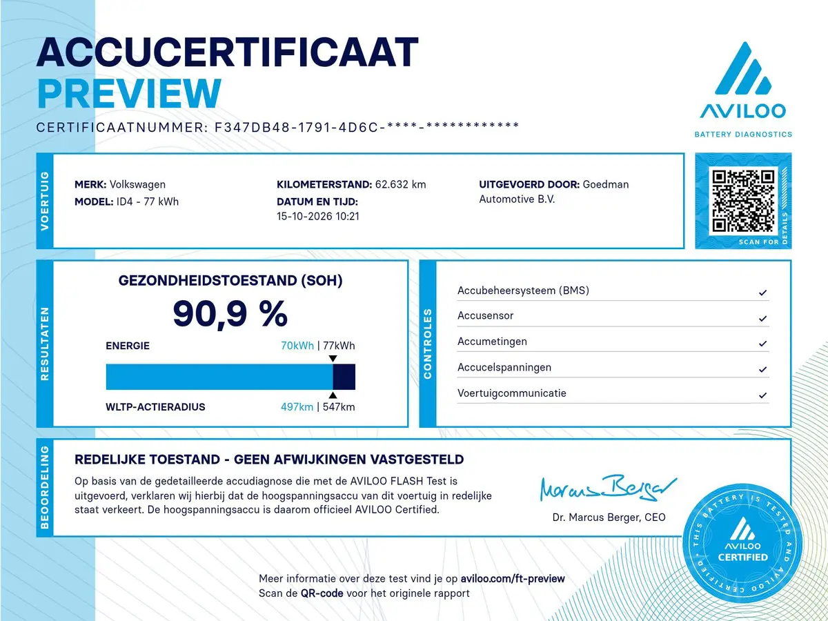 Volkswagen ID.4 First Max 77 kWh SOH 90,9% TREKHAAK: foto 2