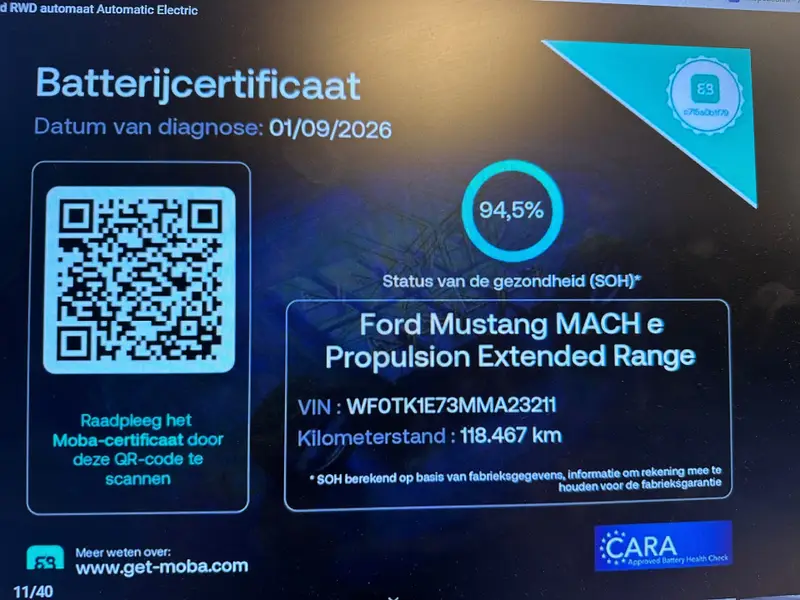 Ford Mustang Mach-E Extended RWD 98 kWh TREKHAAK B&O LEER DEALER OND 2021 leasen bij DreamLease: foto 2