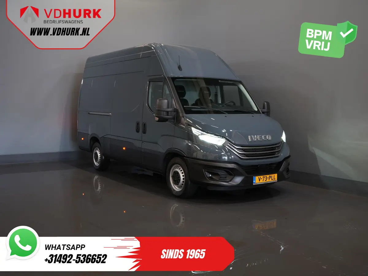 Iveco Daily 35S21HV 3.0 180 pk Aut. L2H3 LED/ 3.5t Trekverm./ Adapt.Cruise/ Carplay/ Gev.Stoel./ Climate/ Navi/ Camera/ Trekhaak: foto 1
