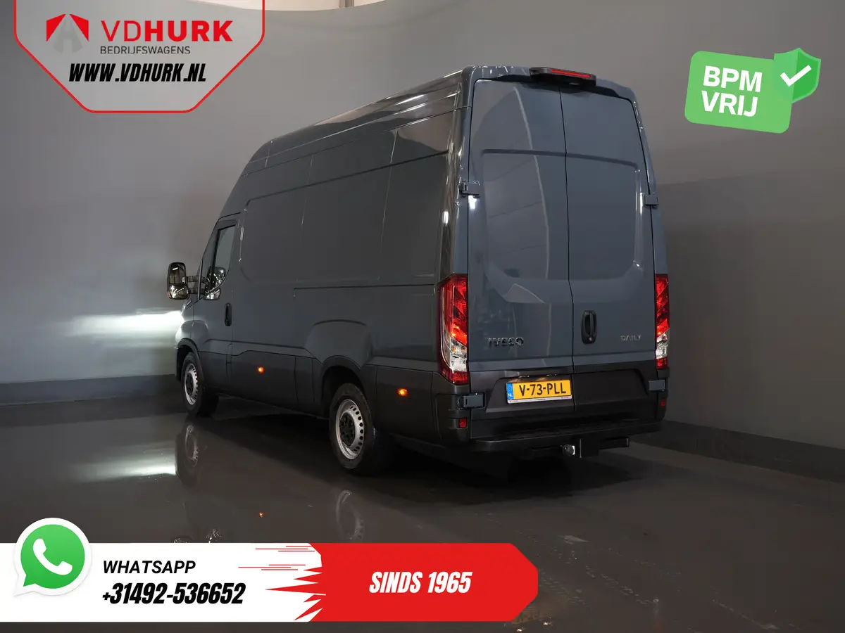 Iveco Daily 35S21HV 3.0 180 pk Aut. L2H3 LED/ 3.5t Trekverm./ Adapt.Cruise/ Carplay/ Gev.Stoel./ Climate/ Navi/ Camera/ Trekhaak: foto 2