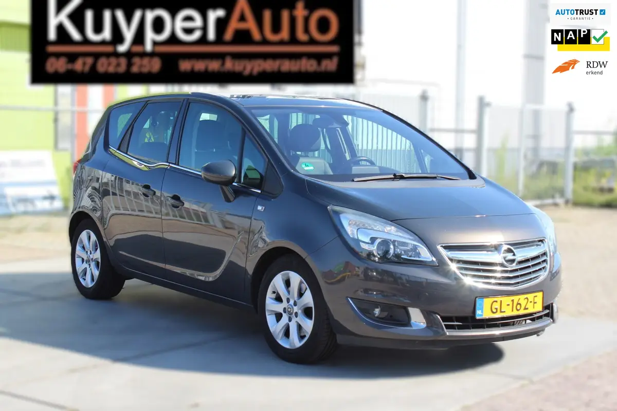 Opel Meriva 1.4 Turbo Cosmo automaat dealer onderhouden trekhaak leder full opt: foto 1