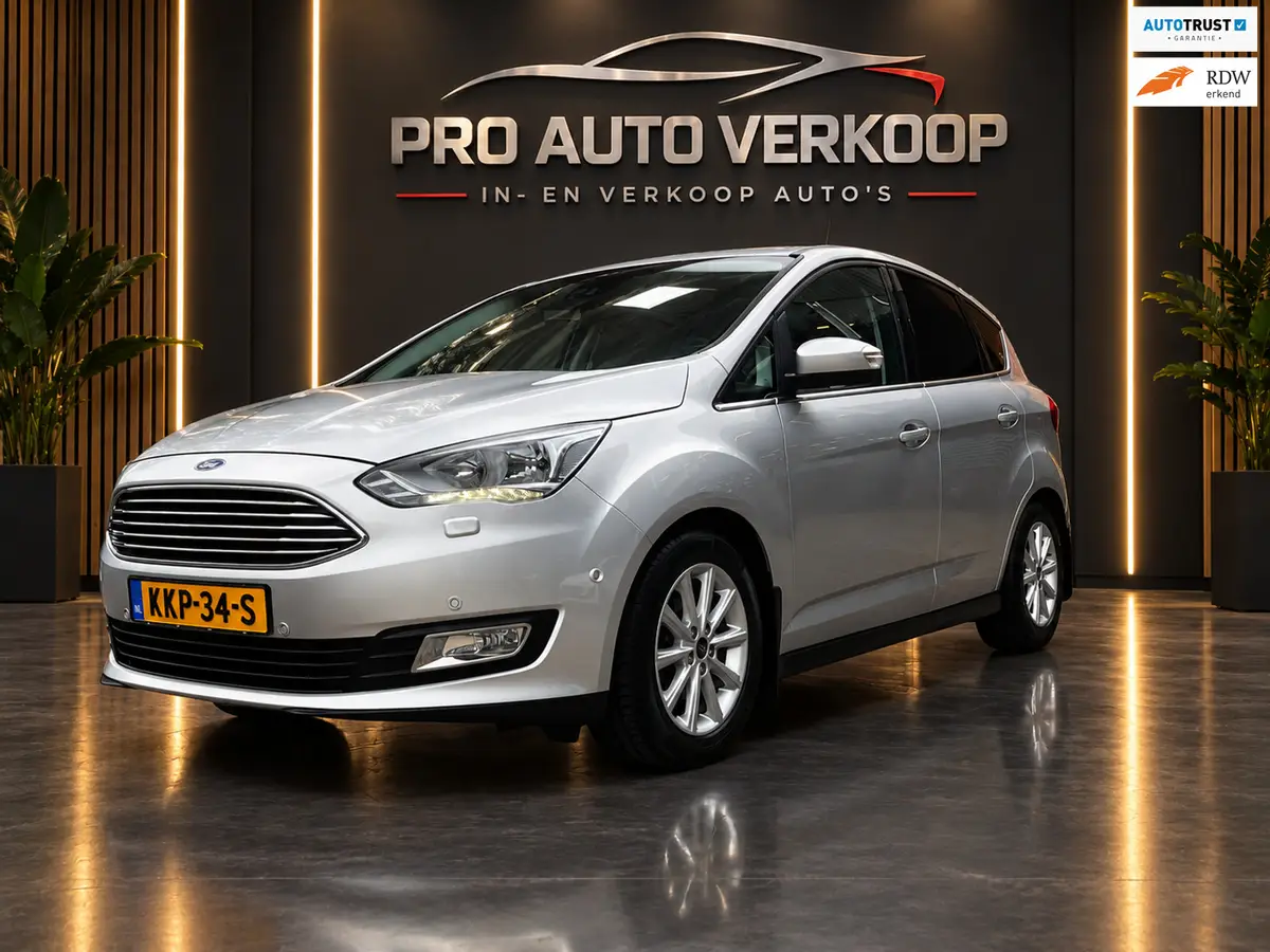 Ford C-MAX 1.5 Titanium carplay PDC Cruise Automaat Trekhaak: foto 1
