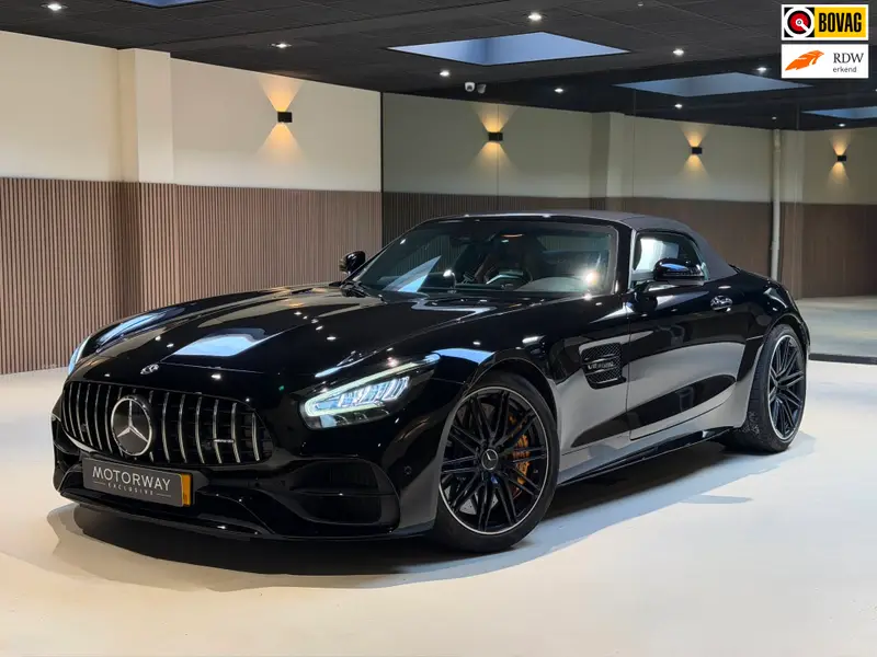 Mercedes-AMG GT Roadster C 4.0 |Airscarf|Burmester|Memory|Keramisch|achterasbesturing|Full PPF 2020 leasen bij DreamLease: foto 1