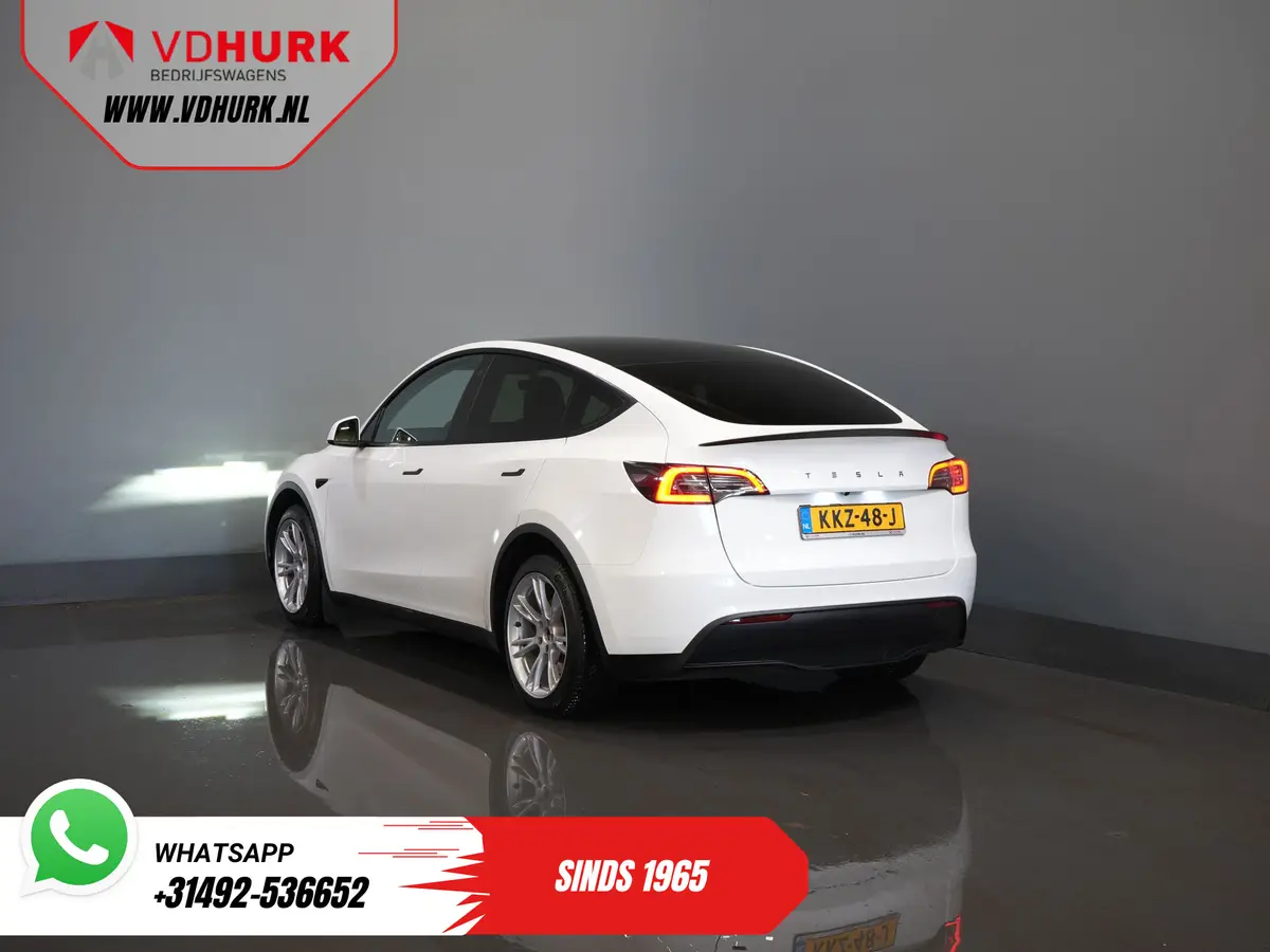 Tesla Model Y 60 kWh 455 km WLTP MARGE SOH 92%/ Pano/ Warmtepomp/ Adapt.Cruise/ Memory/ Elek.klep/ Stoelverw./ Navi/ 360 camera/ Climate/ 19”LMV: foto 2