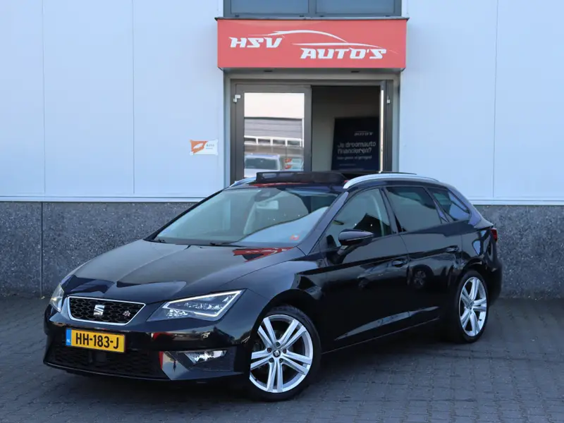 SEAT Leon ST 1.4 EcoTSI FR Connect navigatie LM led org NL 2015 leasen bij DreamLease: foto 1