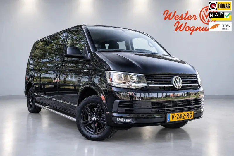 Volkswagen Transporter 2.0 TDI 150pk L2 Dubbel cabine DSG aut. | Trekhaak | Parkeerhulp | Navigatie | 2018 leasen bij DreamLease: foto 1