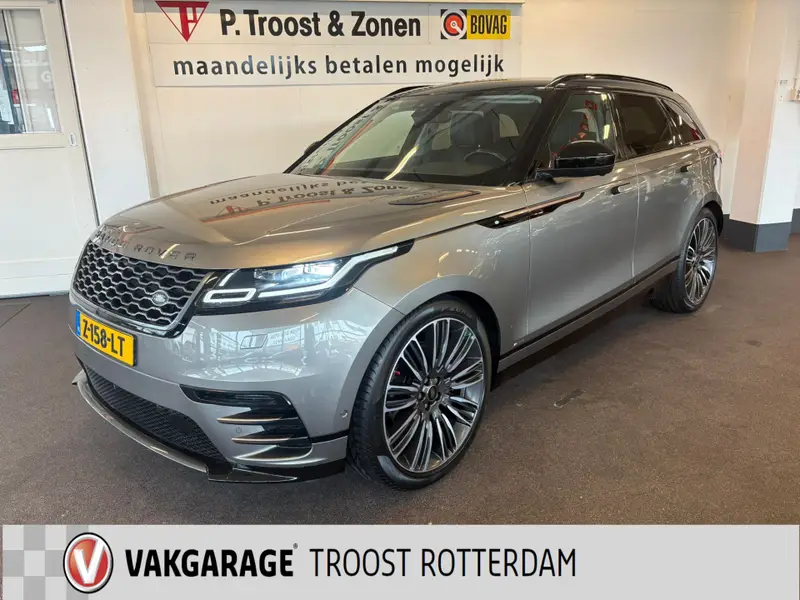 Land Rover Range Rover Velar 2.0 P300 Turbo AWD R-Dynamic HSE | Panoramadak | Luchtvering | 360 Camera | Memory seats | Adaptief onderstel | Stoel+Stuurverwarming | Meridian audio | 22''INCH LM | Lane assist | Cruise control | Climate control 2018 leasen bij DreamLease: foto 1
